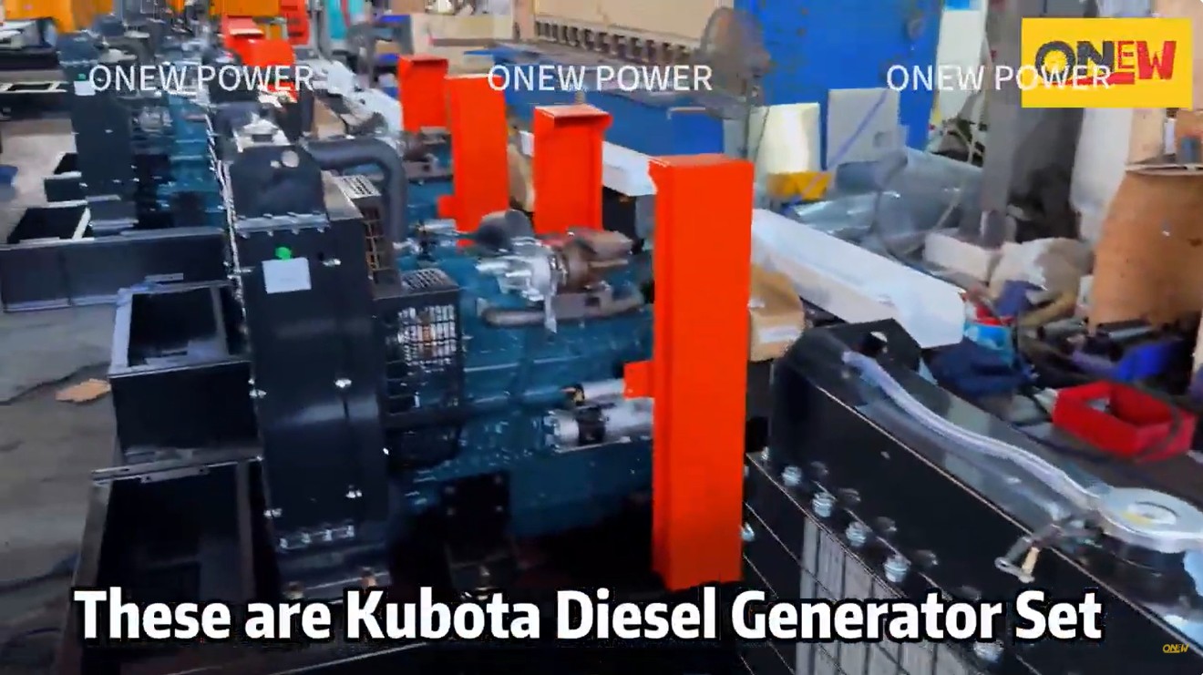 Grupo electrógeno diésel Kubota