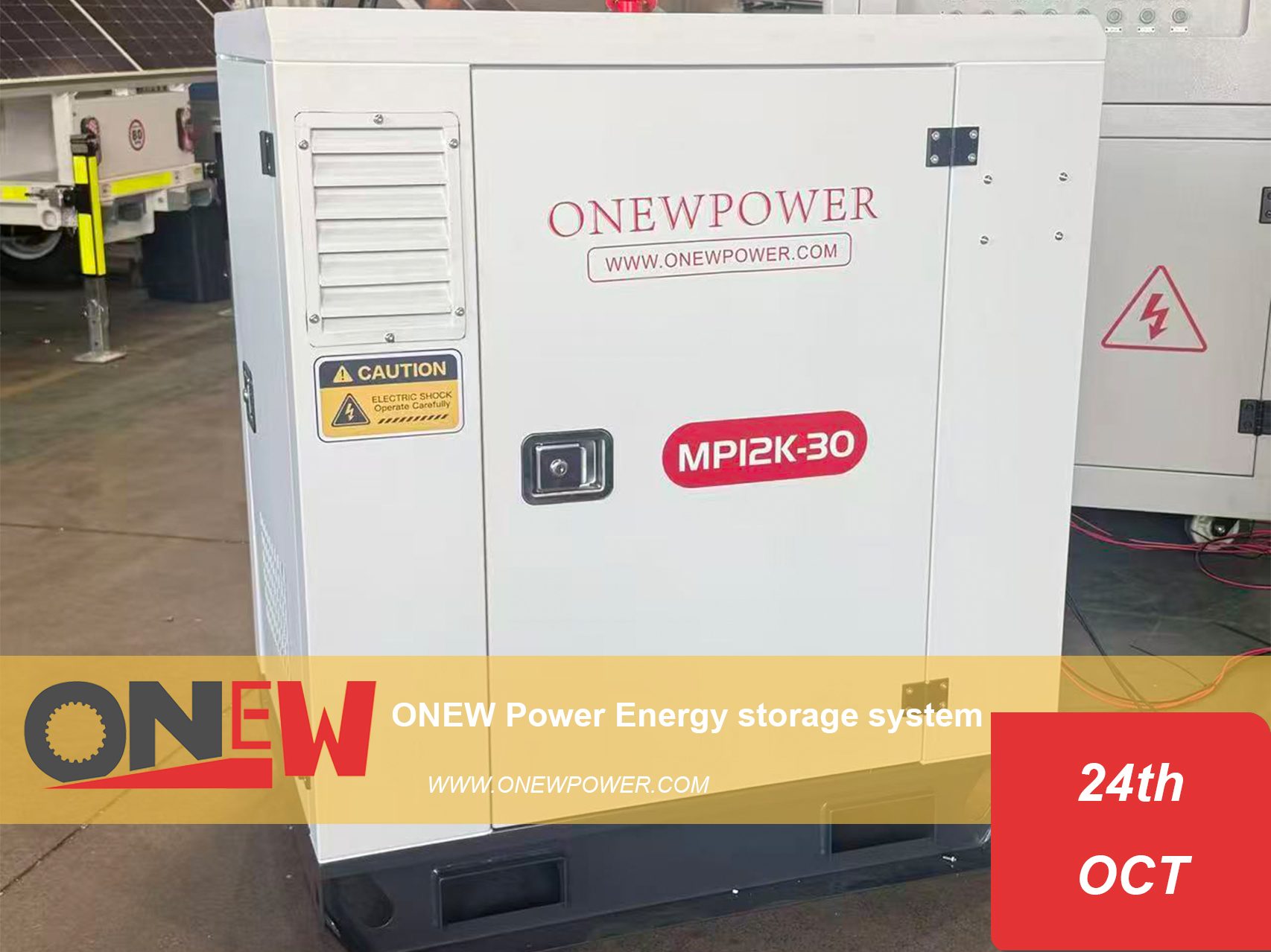 Lanzamiento de nuevo producto: Banco de carga con generador de baterías